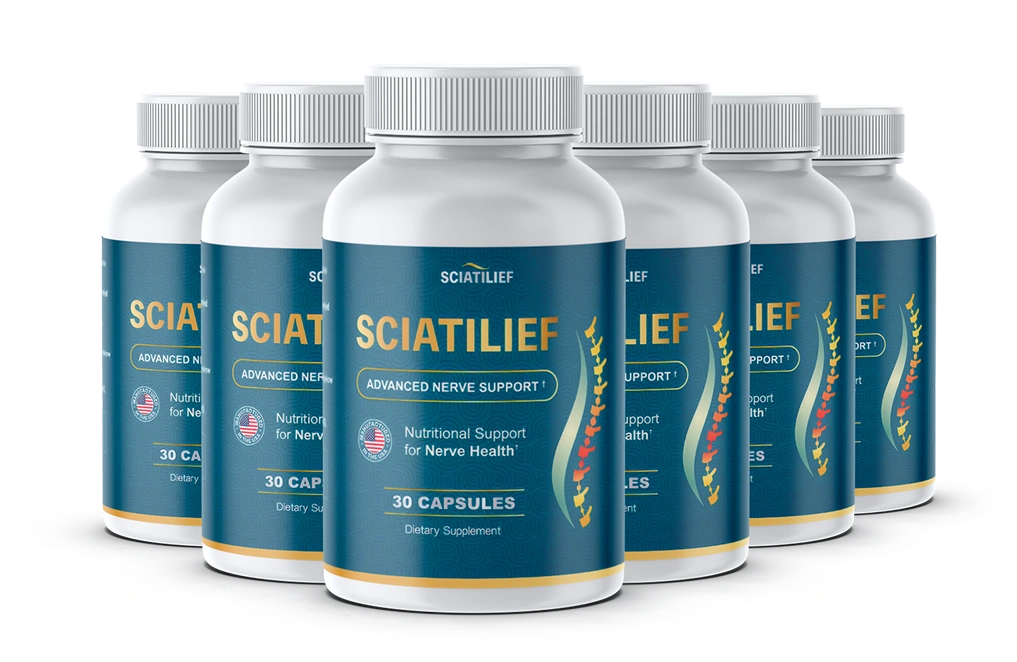Sciatilief 6 bottles — 180-day supply